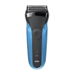 USATO - Braun Series 3 Rasoio Elettrico Ricaricabile Wet&Dry 310s, Blu