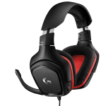 Cuffie gaming Logitech 981 000757 G SERIES G332 Black e Red