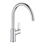 Miscelatore lavello Grohe 31554001 START CURVE Cromo starlight