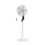 Ventilatore Rowenta VU5690F0 TURBO SILENCE EXTREME Piantana White e Bl