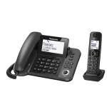 PANASONIC CORDLESS KX-TGF320 BLACK SEGRETERIA